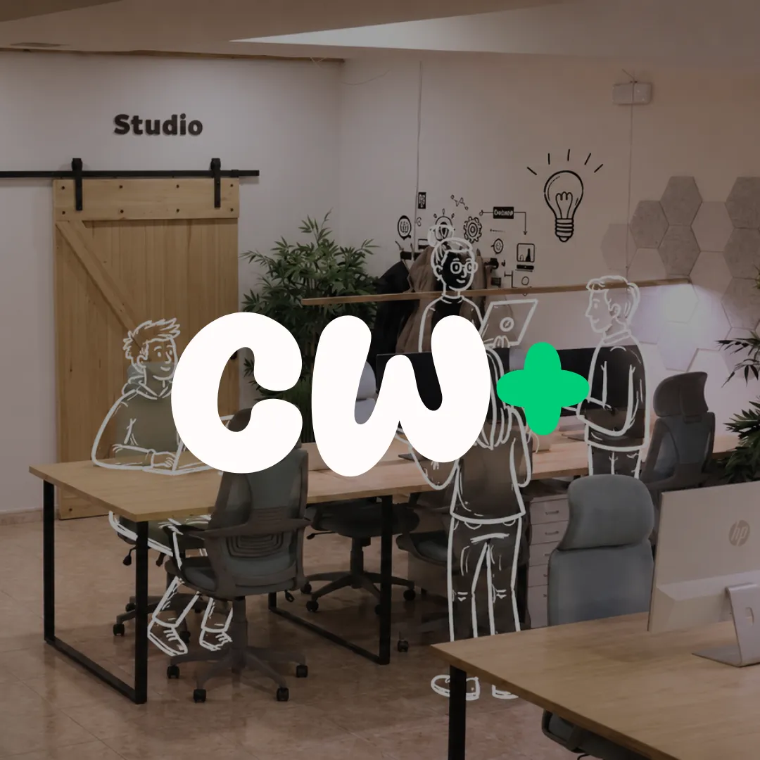 Diseño web Santiago de Compostela - Proyecto Cowork+ · Wolfango agencia marketing Galicia