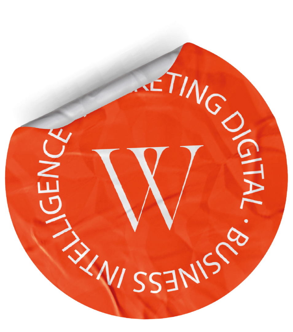 Sello gráfico de Wolfango, agencia de marketing digital en Santiago de Compostela