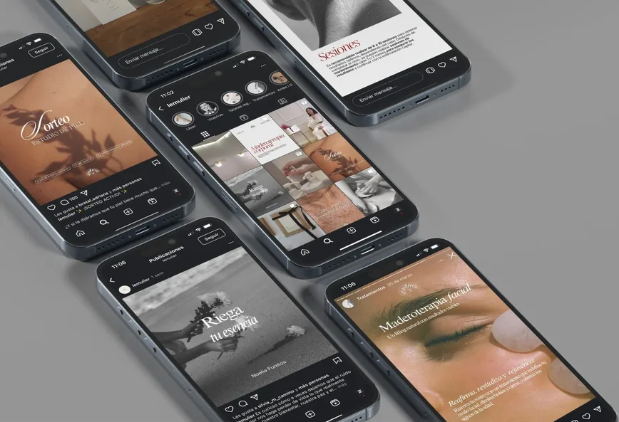 Trabajo de branding creado por Wolfango